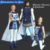 Adventurers in Blue